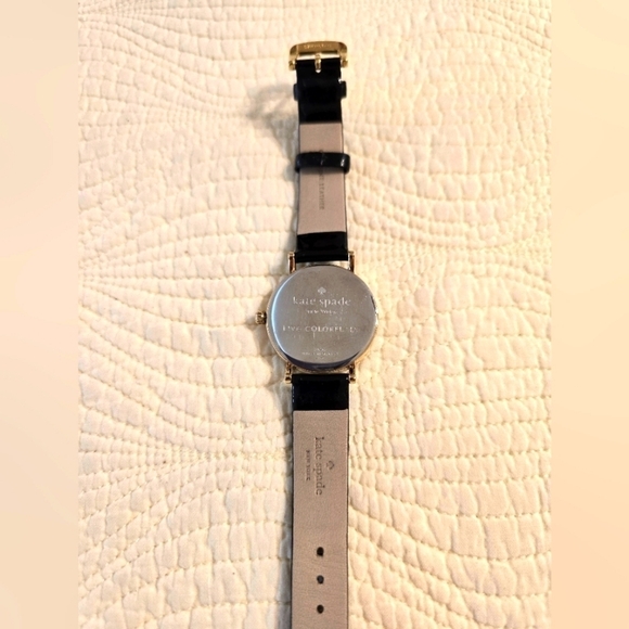 EUC Kate Spade Metro Watch with Scalloped Face and Patent Leather Straps